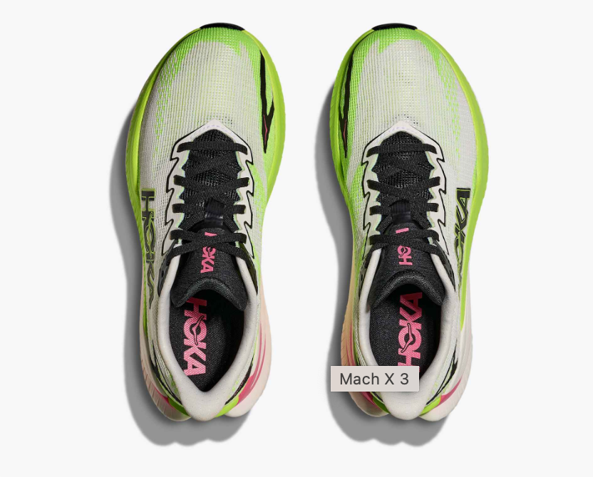 Women's Hoka Mach X 3 – Carbon Plate Running Shoe