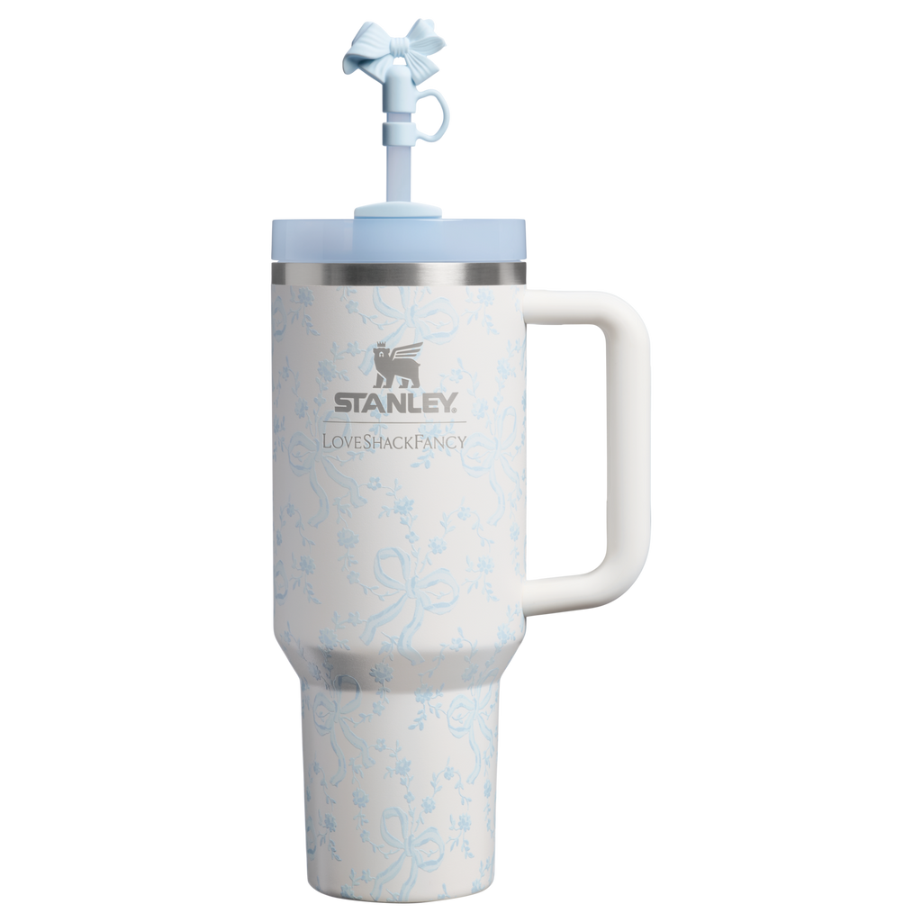 Stanley 1913 x LoveShackFancy Holiday Quencher® H2.0 FlowState™ Tumbler – 40 oz